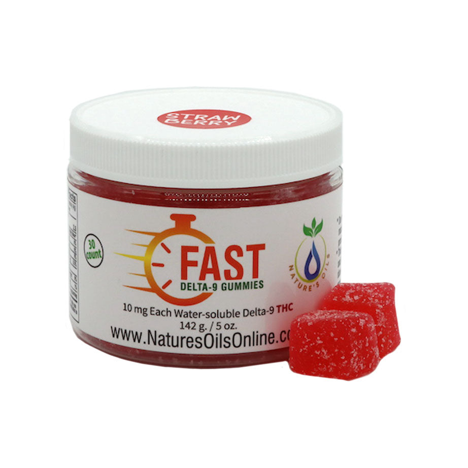 Fast Delta-9 THC Gummies 10mg  30-count