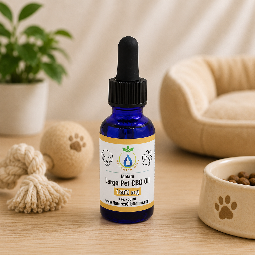 Isolate CBD Oil for Large Dogs | 1200 mg CBD | Nature's Oils