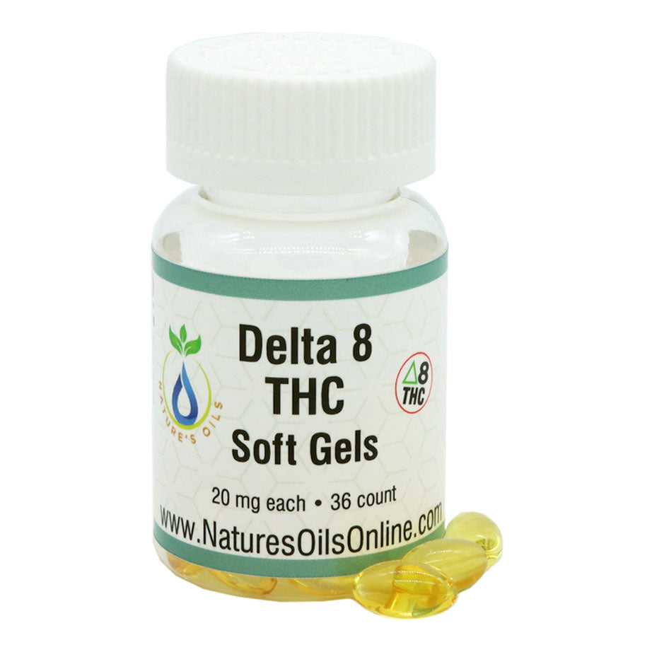 Delta-8 THC Soft Gels 36-count