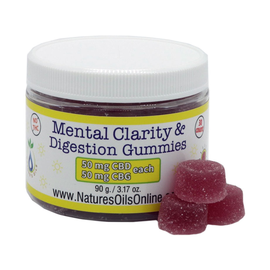 Mental Clarity & Digestion CBD/CBG Gummies