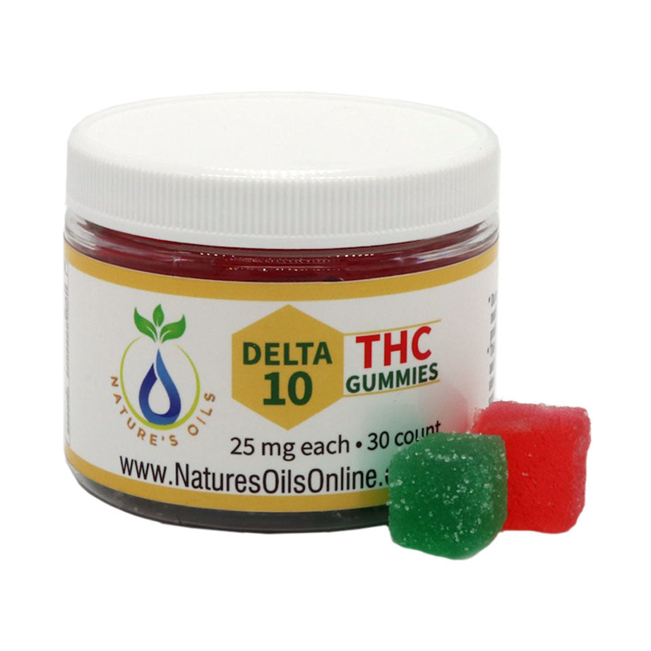 Delta-10 THC Gummies 25mg  30-count