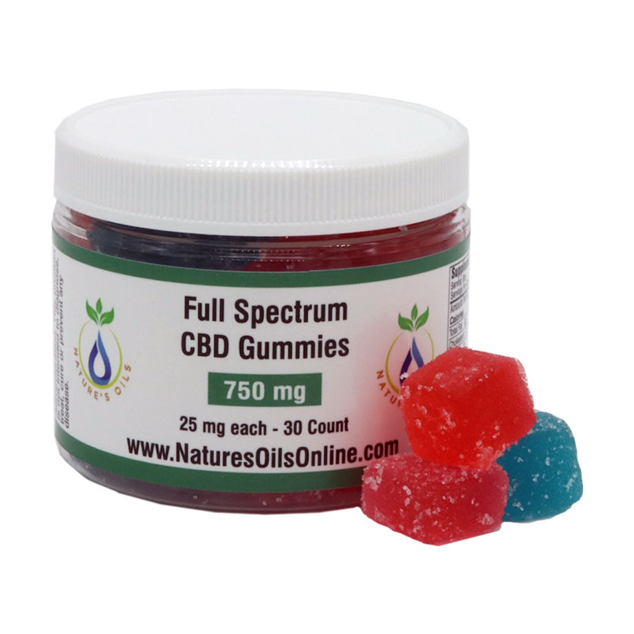 Full Spectrum CBD Gummies 25mg each 30 count