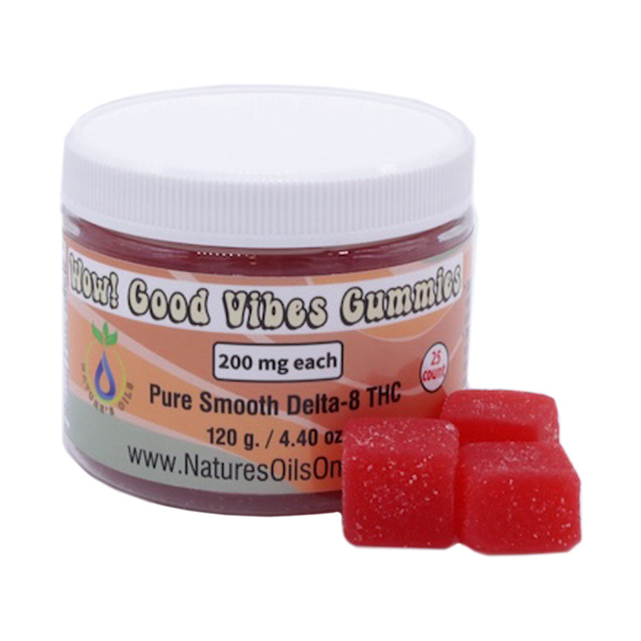 WOW Good Vibes 200 mg Gummies 25-count