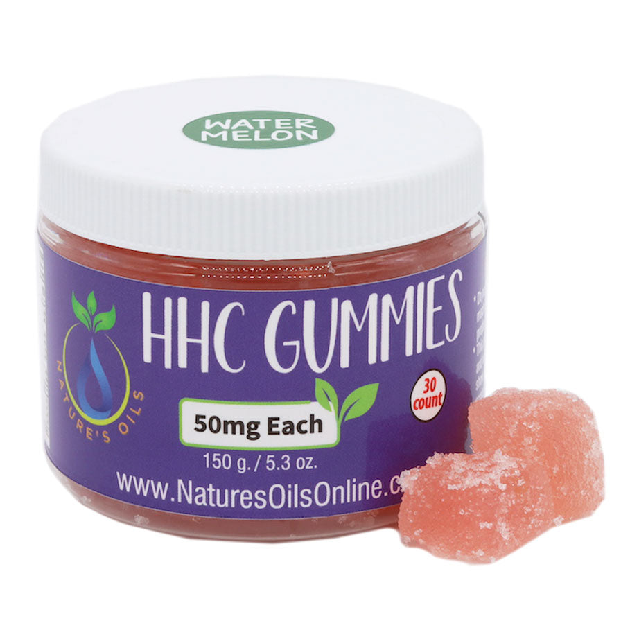HHC 50mg Gummies 30-count Watermelon / Pineapple