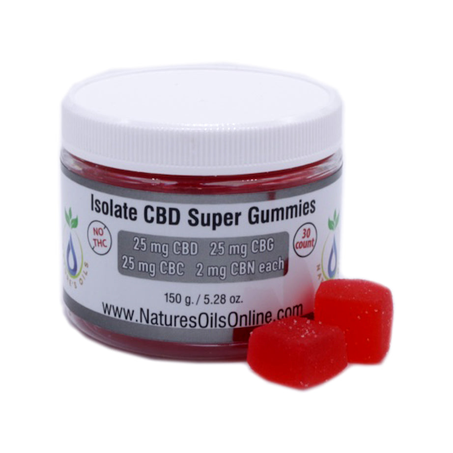 Isolate CBD Super Gummy 30ct | Nature's Oils