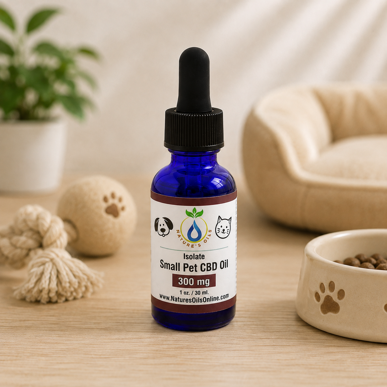 Isolate CBD Oil for Large Dogs | 1200 mg CBD | Nature's Oils