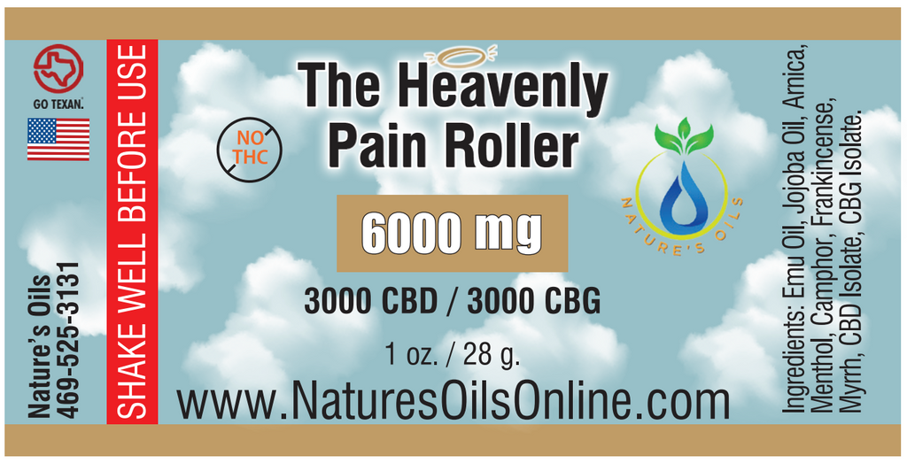 Heavenly Pain Roller 2,000mg