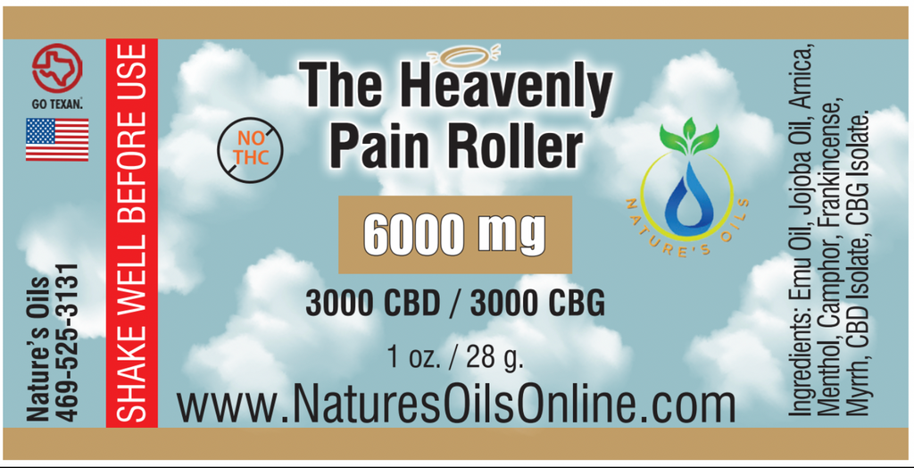 Heavenly Pain Roller 6,000mg