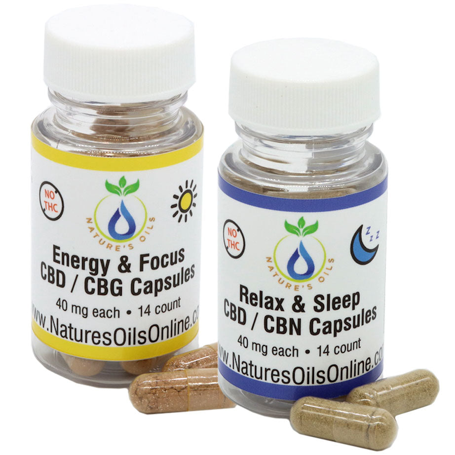 Stamina & Vitality CBD & Mushroom capsules 60count