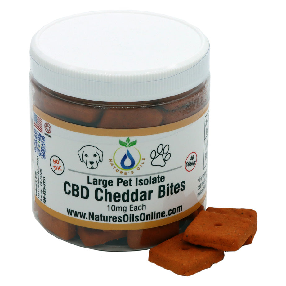 Large Pet CBD Cheddar Bites