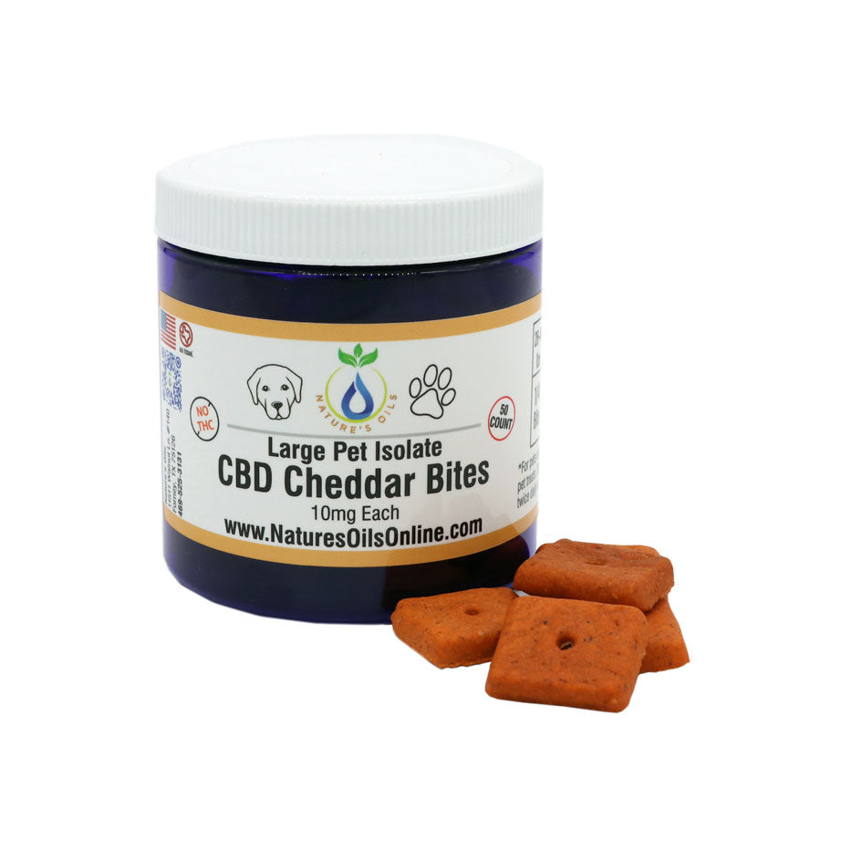 Large Pet CBD Cheddar Bites