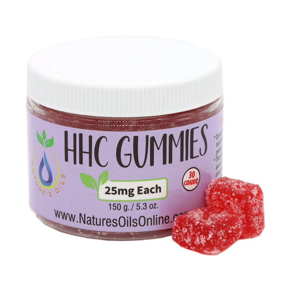 HHC 25mg Gummies 30-count Strawberry
