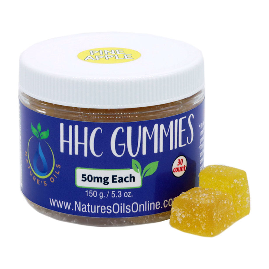 HHC 50mg Gummies 30-count Pineapple