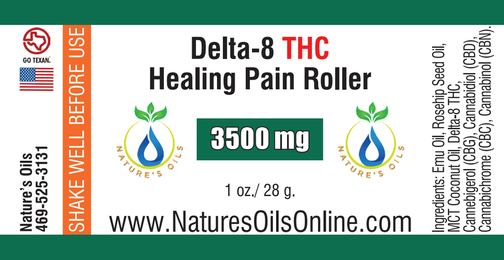 Delta-8 THC Healing Pain Roller