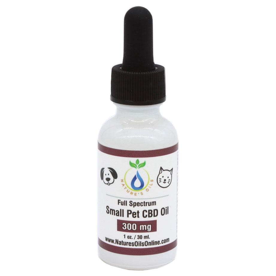 Pet Tincture - Small Pet Full Spectrum CBD Oil 300mg