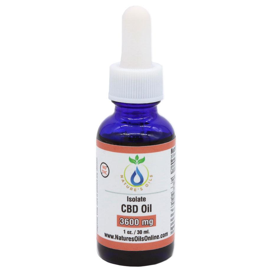 Tincture - Isolate CBD Oil 3600mg